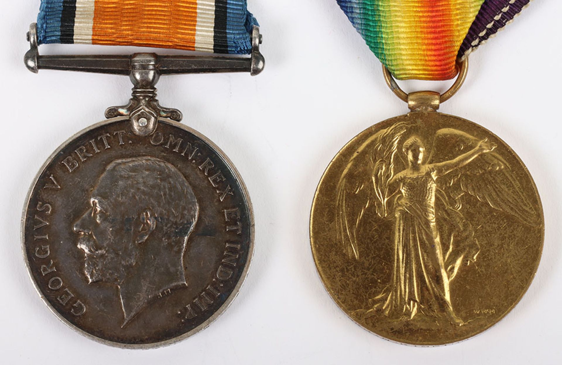 A pair of Great War medals to a lady serving in the Queen Mary’s Army Auxiliary Corps - Bild 2 aus 5