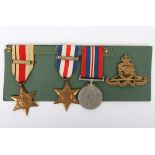 WW2 British Campaign Medal Group