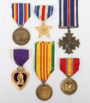 Grouping of American (USA) Medals