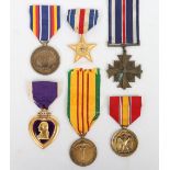 Grouping of American (USA) Medals