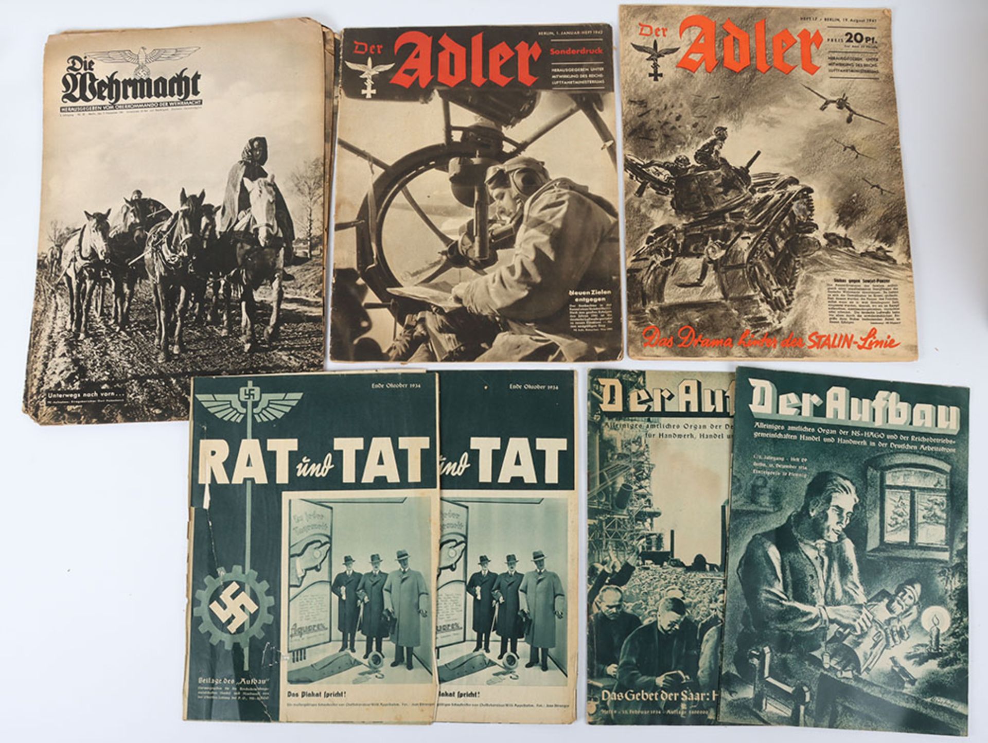 German Third Reich Magazines - Image 2 of 5