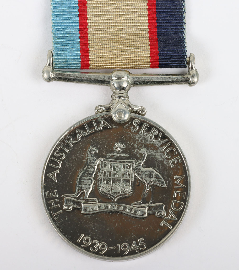 An interesting and scarce Second World War Australia Service medal to a Major General who was Direct - Image 4 of 4