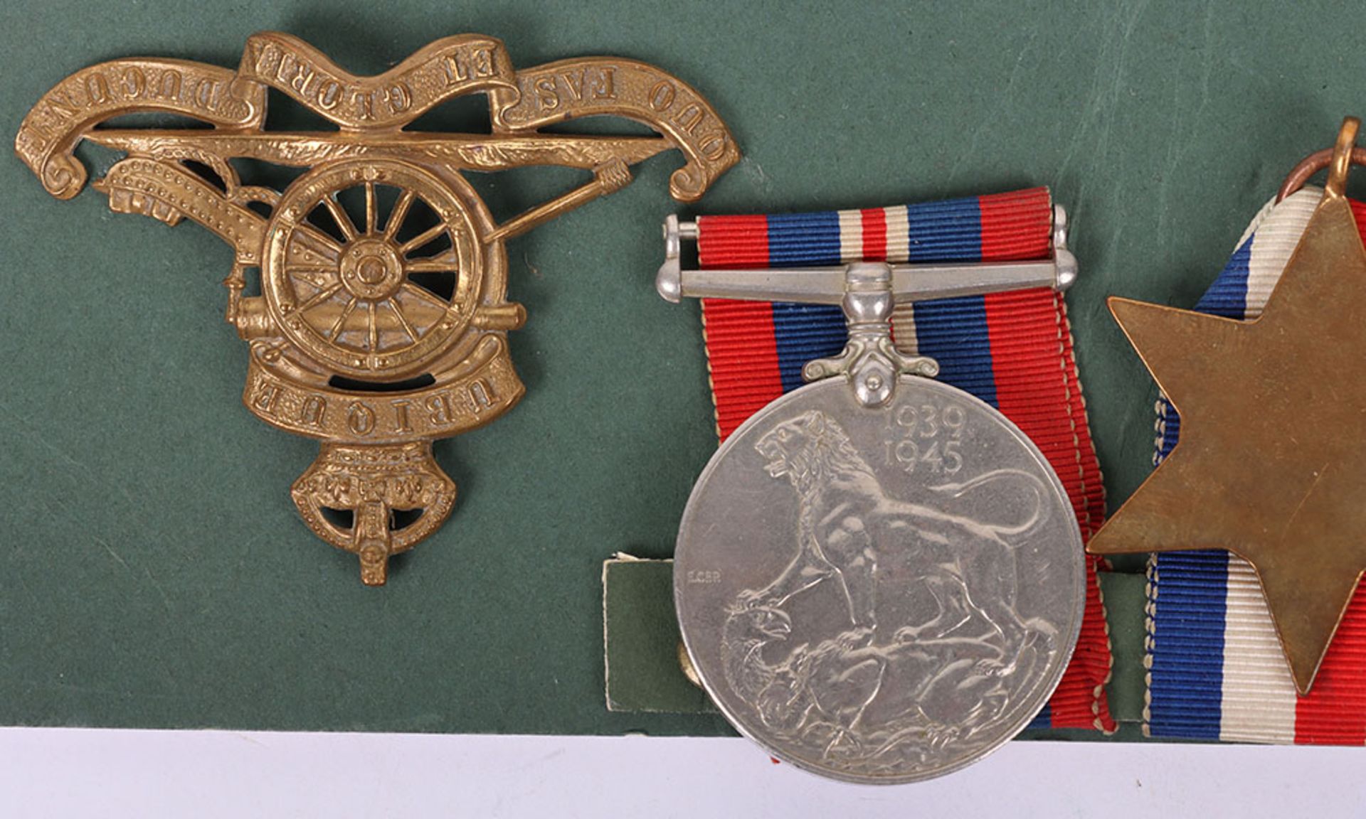 WW2 British Campaign Medal Group - Bild 6 aus 6