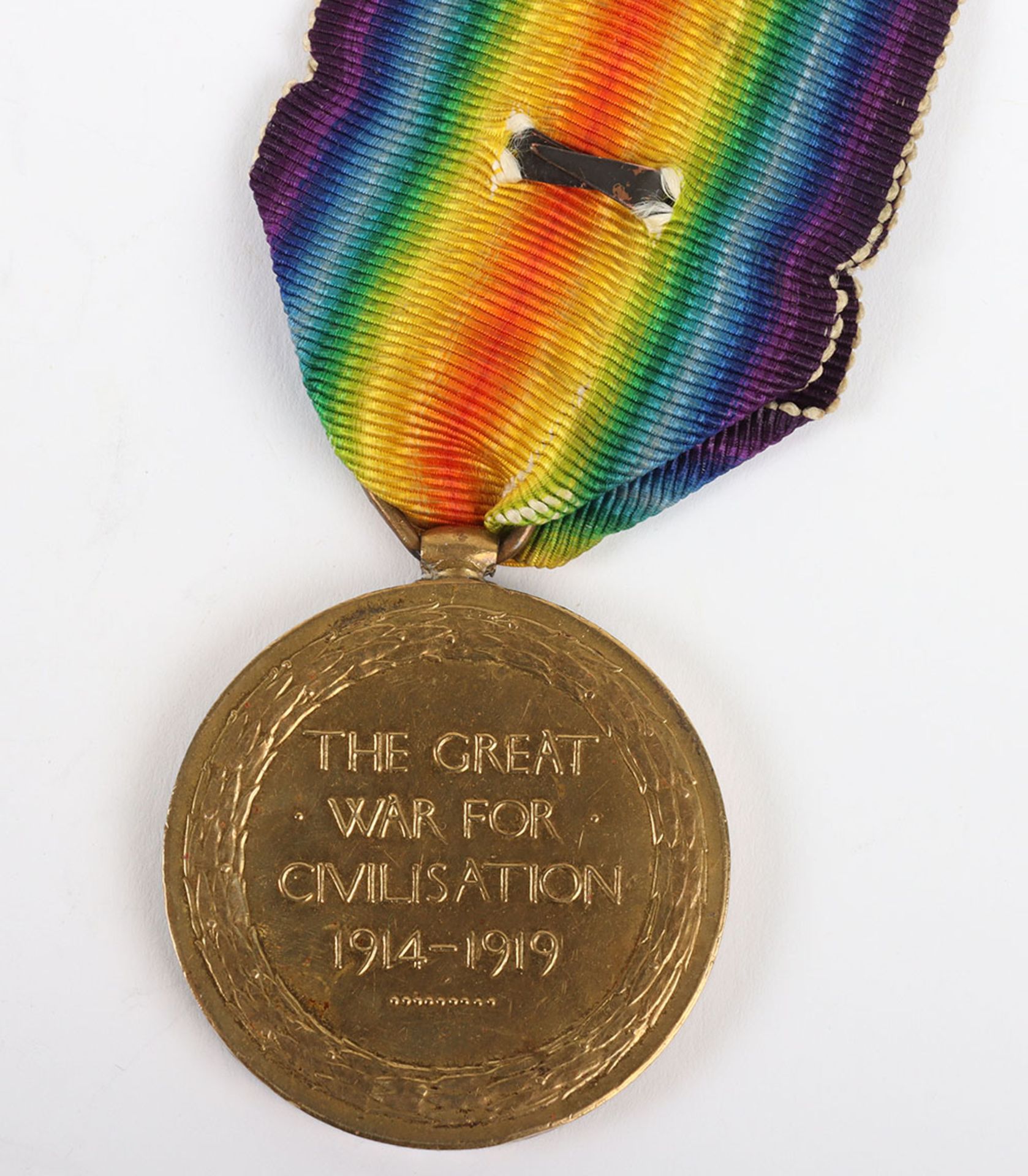 A Great War Victory medal to a recipient in the Army Service Corps who was Mentioned in Despatches f - Image 4 of 5