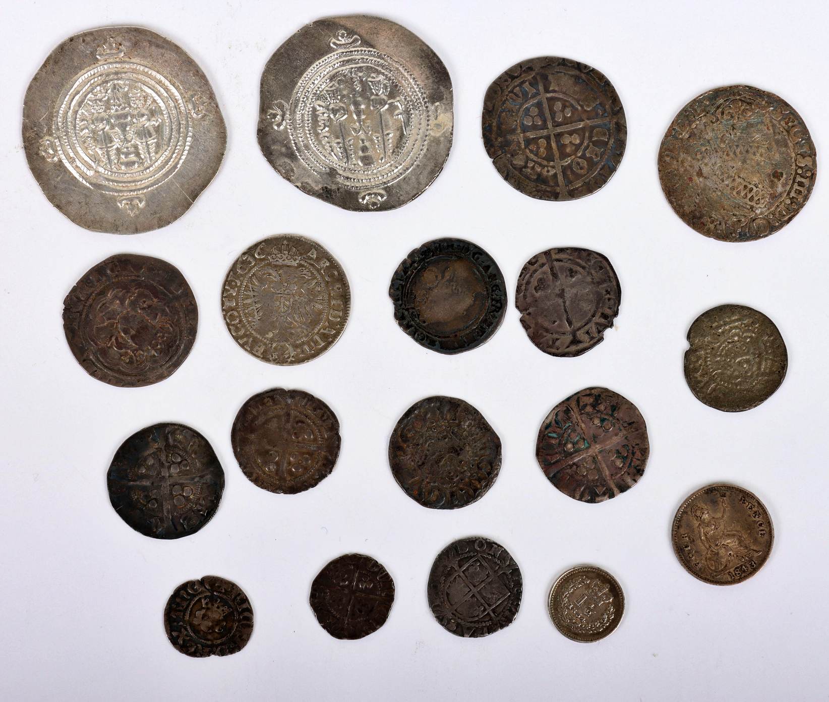 A selection of hammered and later coinage - Image 2 of 3