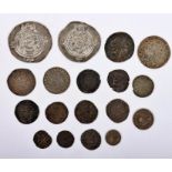 A selection of hammered and later coinage