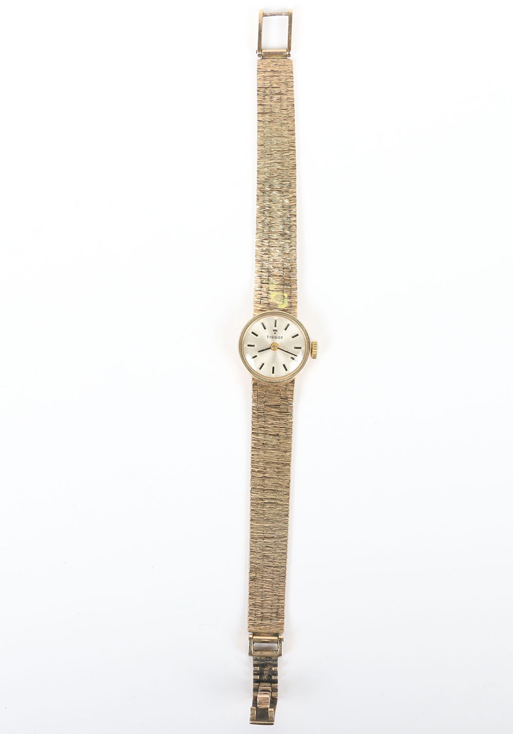 A 9ct gold Tissot ladies wristwatch and strap - Image 2 of 6