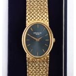 A Patek Philippe, Ellipse 18ct ladies wristwatch, Ref: 4225/001, circa 1980