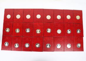 Twenty Four silver ‘Discovery In Silver’ Birmingham Mint coin covers