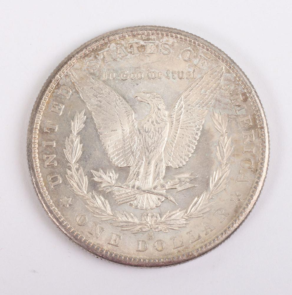USA, Morgan Dollar, 1880 S with 1884 O - Image 3 of 4
