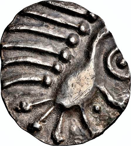 NGC AU 55 – Early Anglo-Saxon Period, Sceatta, Continental Issue