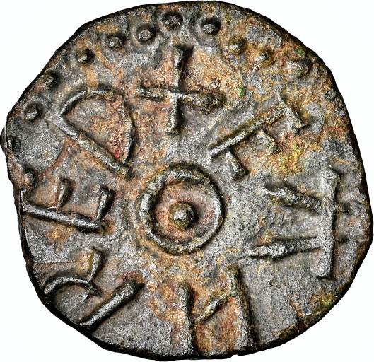 NGC AU 55 – Kings of Northumbria, Eanred, Sceat, (810-41) - Image 2 of 3