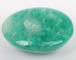 A large Emerald Cabachon, 28ct