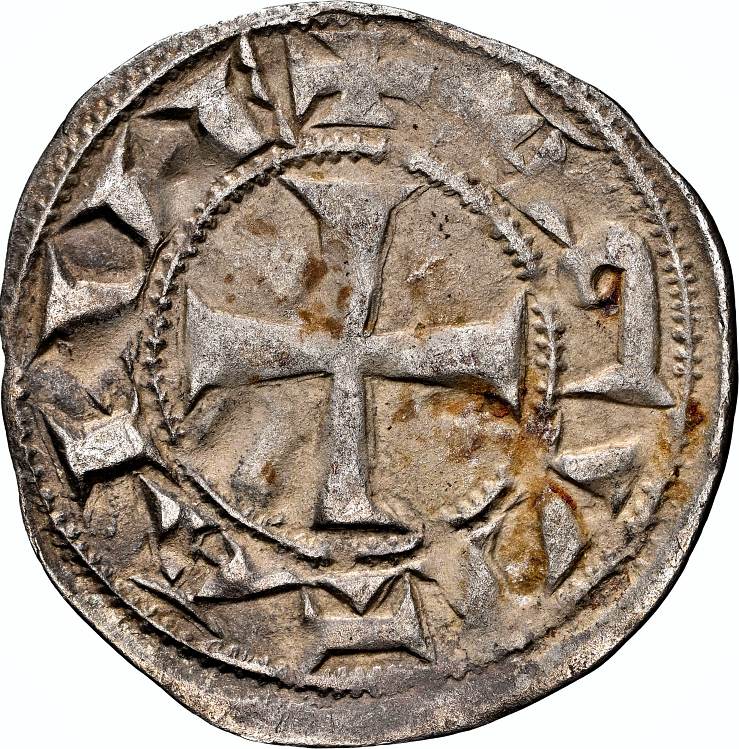 NGC XF 40 – Richard I Lionheart (1189-1199), France, Denier, Aquitane