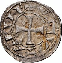 NGC XF 40 – Richard I Lionheart (1189-1199), France, Denier, Aquitane