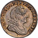 NGC AU 58 – George I (1714-1727), Shilling, SSC