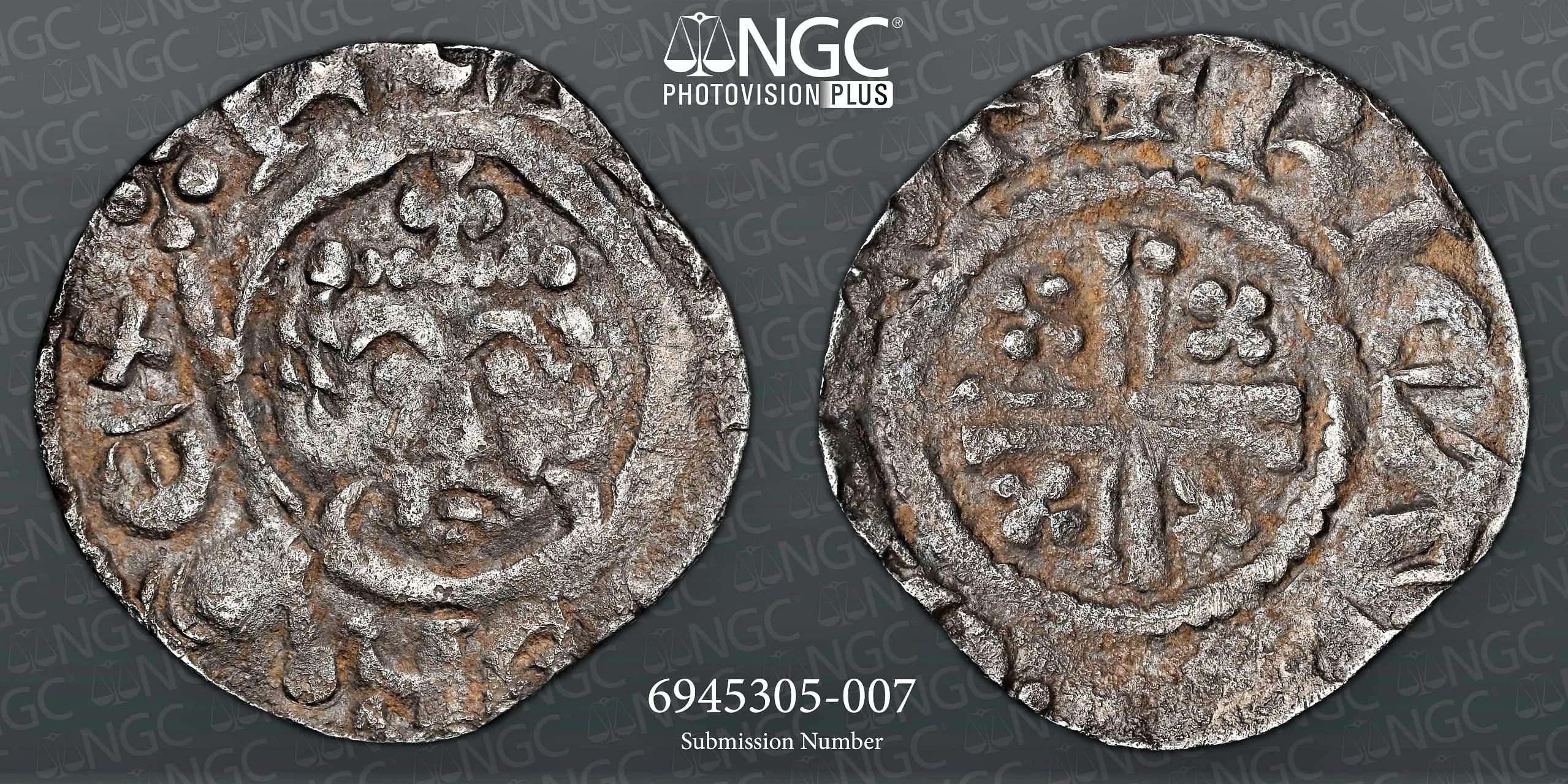 NGC VF & XF Details – Richard I, John and Henry III pennies - Image 3 of 9