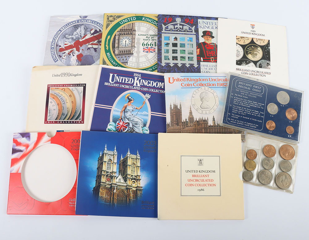 Various BUNC coins sets, 1990’s and 2000’s, with some BUNC coins - Image 2 of 4