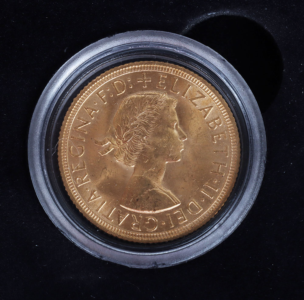 Elizabeth II, Sovereign, 1958 - Image 3 of 3