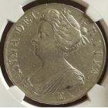 NGC AU Details– Anne (1702-14), Crown, 1707E post-Union