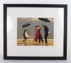 Jack Vettriano (Scottish b1951), The Singing Butler, signed and numbered print