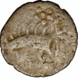 NGC VF – British Iron Age, Iceni, (c.20BC – AD 40), silver unit, Norfolk Boar Phallic type,