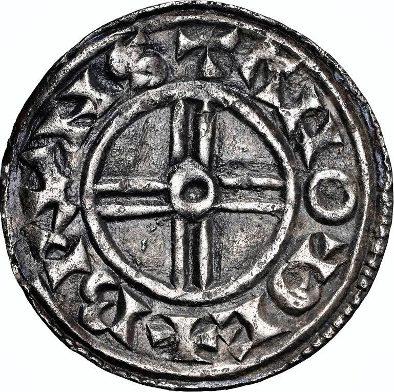 NGC AU 53 – Cnut (1016-1035), Penny, Short Cross Type - Image 2 of 3