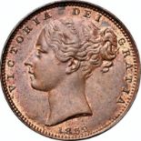 NGC MS 64 BN – Victoria (1837-1901), Farthing, 1852