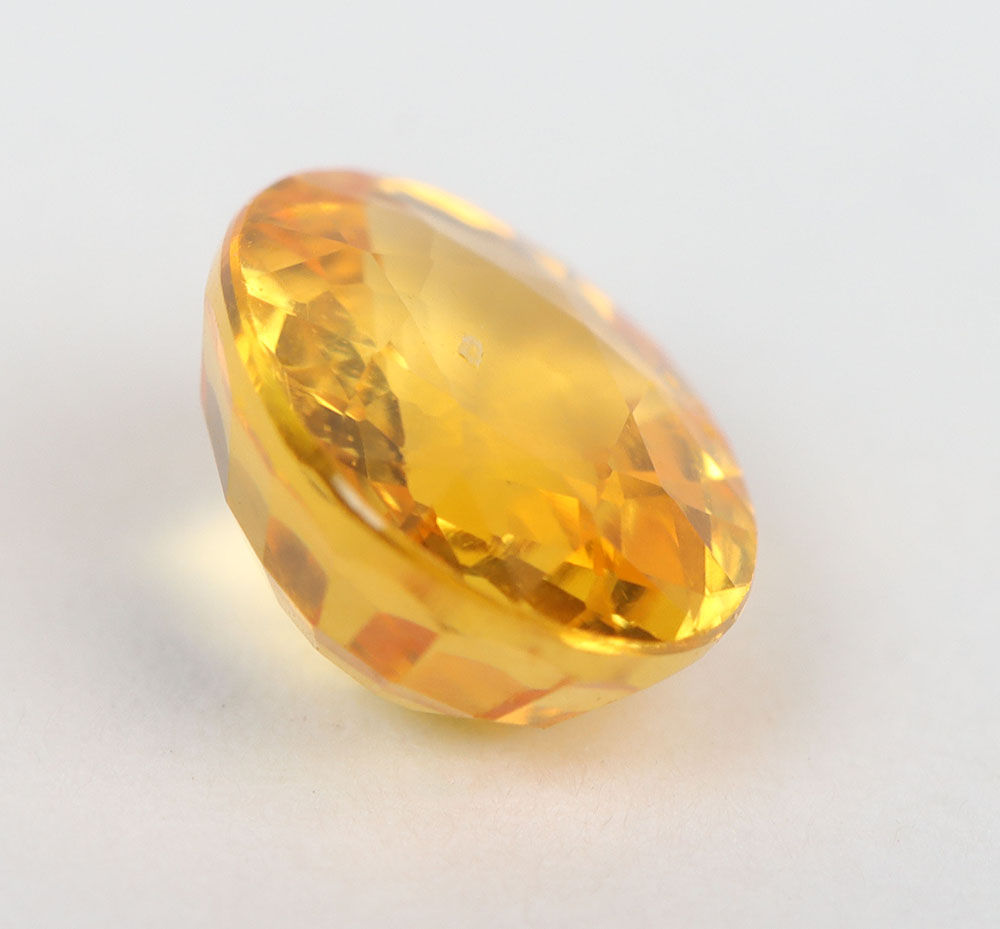 A Yellow Sapphire, 1.075ct - Image 3 of 3