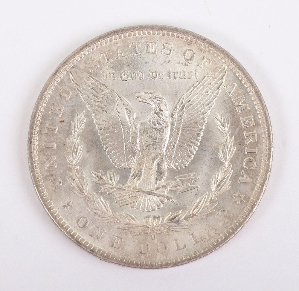 USA, Morgan Dollar, 1880 S with 1884 O