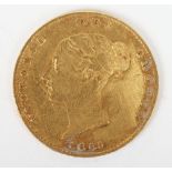 Victoria (1837-1901), Half Sovereign, 1853