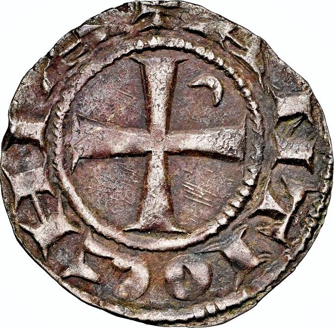 Bohemond III (1163-1201), Crusader Denier - Bild 2 aus 2