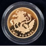 Tristan da Cunha Two Pounds, Proof 2020