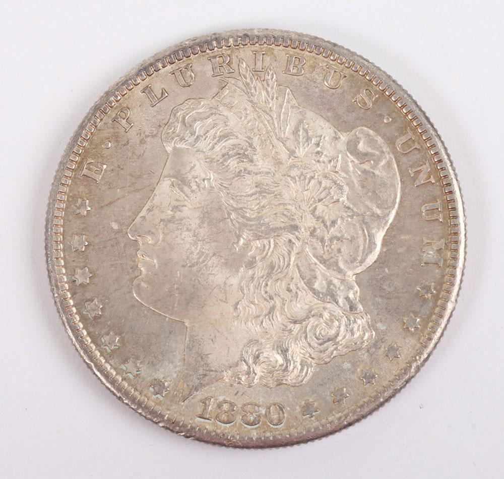 USA, Morgan Dollar, 1880 S with 1884 O - Image 4 of 4