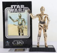 Star Wars Gentle Giant Gold Plated C-3PO Limited Edition Statue
