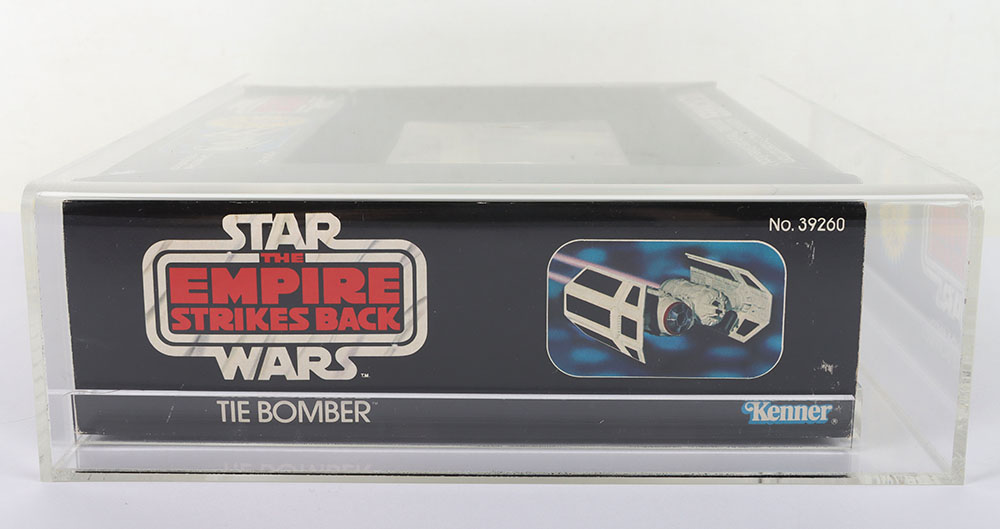 Vintage Star Wars UKG Graded 75 Tie Bomber Die cast series 1980 by Kenner, Empire Strikes Back. - Image 5 of 7