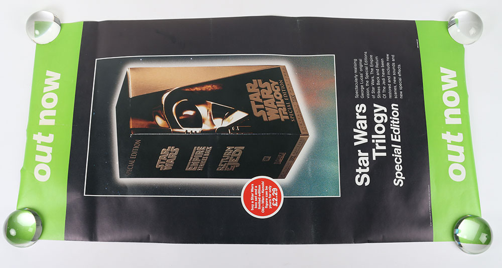 Star Wars Collection of Promotional Posters, Wrapping paper, T-Shirts and Bedding items from the 90s - Image 5 of 6