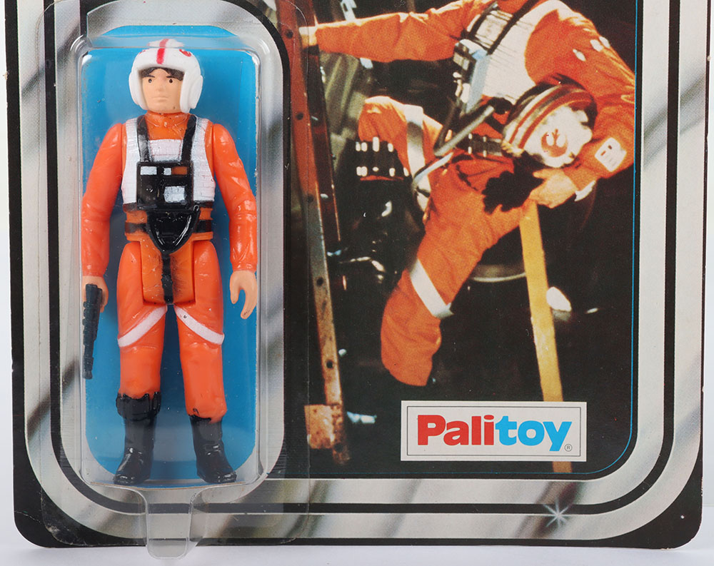 Vintage Star Wars Luke Skywalker X-Wing Pilot on 20 back Palitoy card - Image 2 of 12