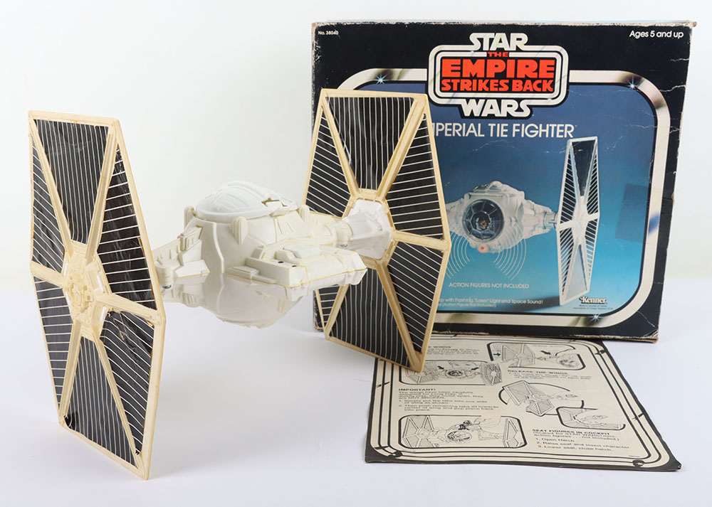 Vintage Star Wars Kenner Imperial Tie Fighter in Rare Empire Strikes Back box - Image 11 of 12