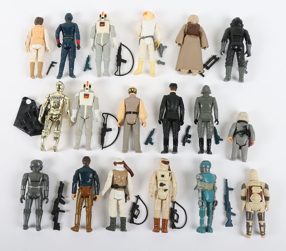 Eighteen Loose ESB Second/Third Wave Vintage Star Wars Figures - Image 2 of 2