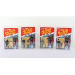 Four Palitoy Action Force Carded Figures