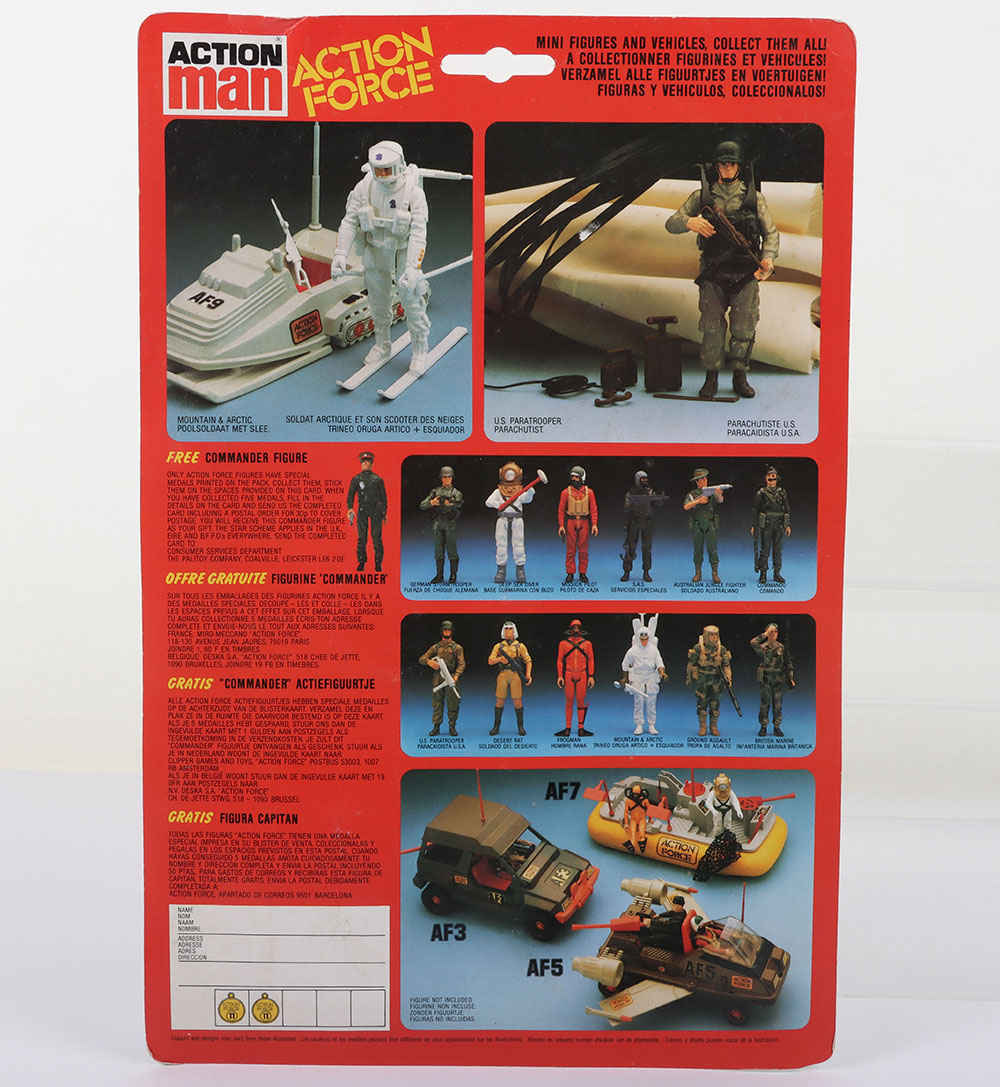 Palitoy Action Force AF9 Mountain and Arctic action figure, series 1, European issue - Image 4 of 8