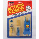 Palitoy Action Force Q Force Stingray and Shark action figure