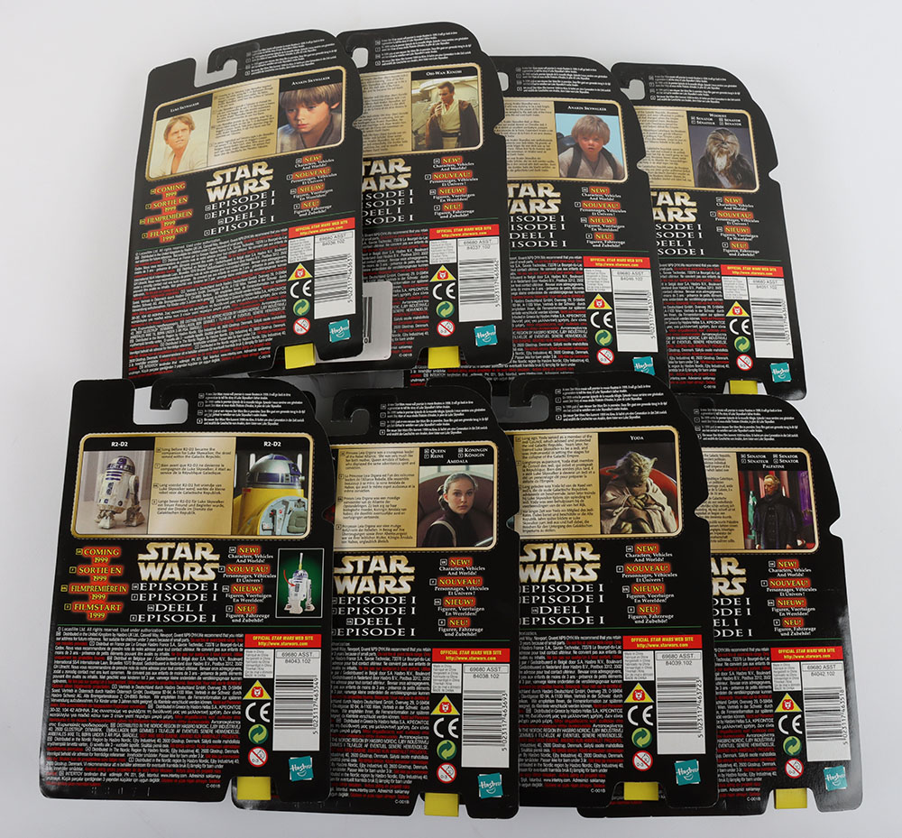 Star Wars Power of the Force 8 carded Photo Flashback Mint Action Figures Kenner - Image 4 of 5