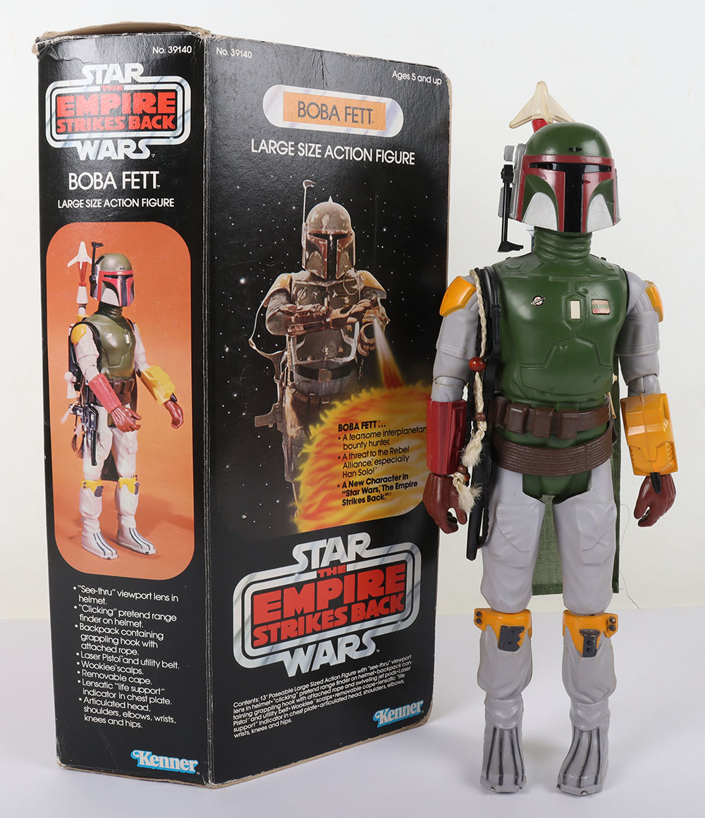 Vintage Star Wars Boba Fett by Kenner Empire Strikes Back 1980, 14” large size action figure