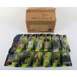 Star Wars Power of the Force 12 carded Action Figures Mint with Original Shipping Case Kenner
