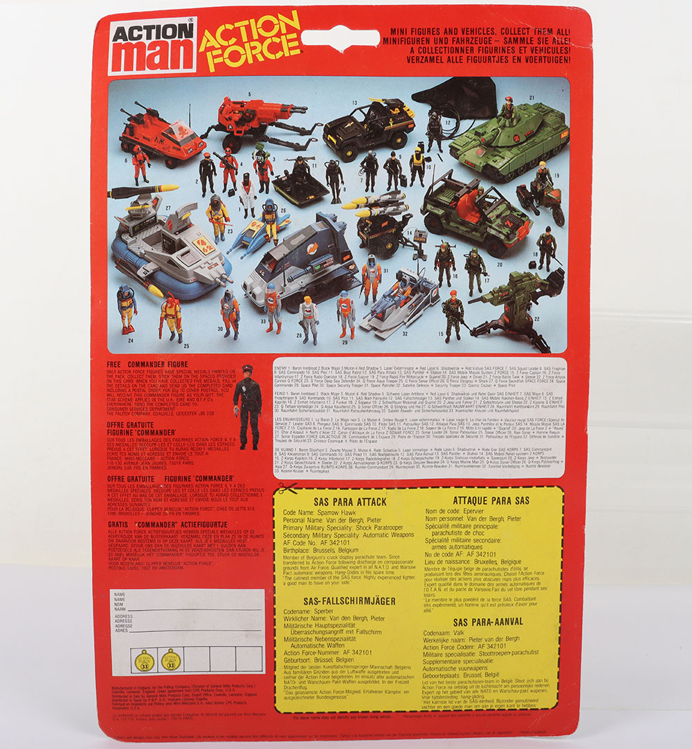 Palitoy Action Force SAS Para Attack action figure, European issue - Image 2 of 6