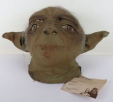 Star Wars Yoda by Don Post Rubber Mask 1980