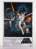 Star Wars 1993 Issue One sheet Style C Poster