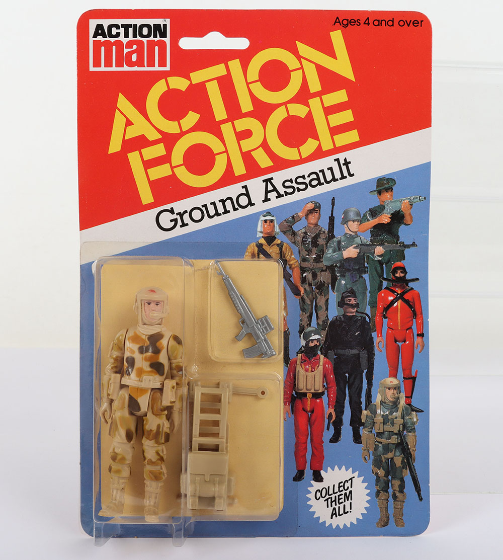 Palitoy Action Force Ground Assault action figure, series 1 UK issue